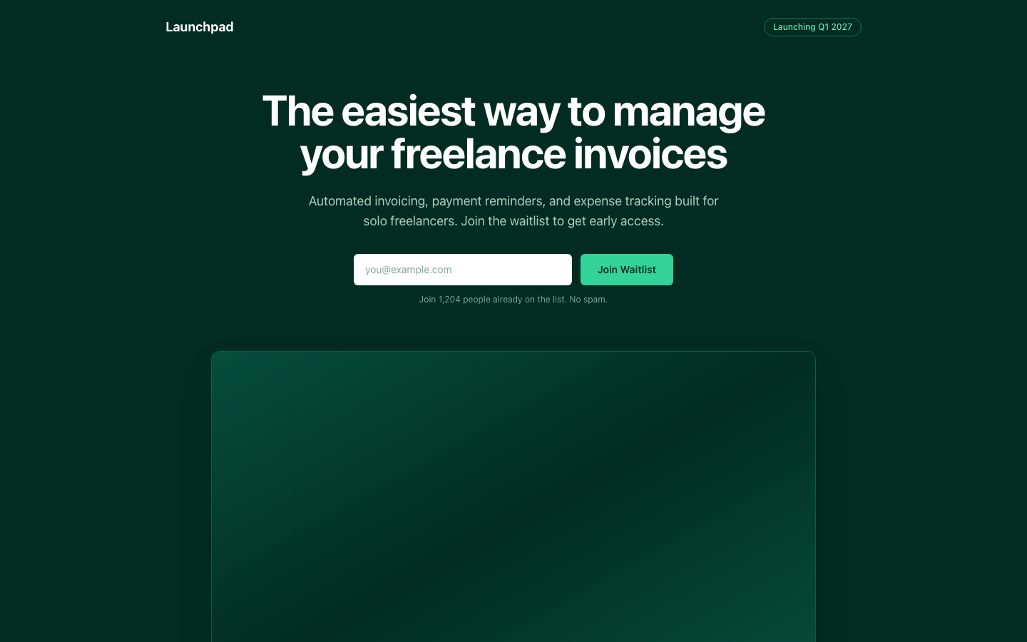 Launchpad preview